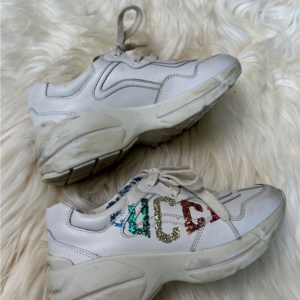 Gucci
Rhyton glitter Gucci leather sneaker size 30 - Picture 7 of 11